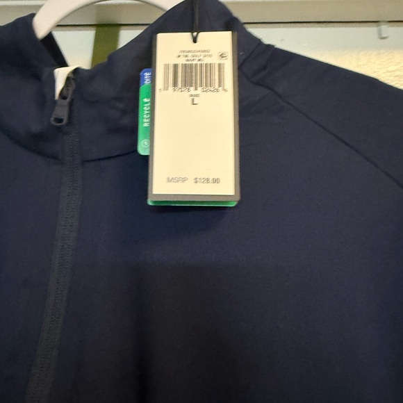 Ralph Lauren RLX Navy and White Peached Airflow-lsl-hzp Jacket - Picture 5 of 6